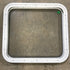Used White Radius Non Opening Window : 23 1/2" W x 21 1/2" H x 1 7/8" D - Young Farts RV Parts
