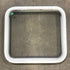 Used White Radius Non Opening Window : 23 1/2" W x 21 1/2" H x 1 7/8" D - Young Farts RV Parts