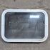 Used White Radius Non Opening Window - 24.25" X 16.75" X 1.875" - Young Farts RV Parts