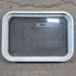 Used White Radius Non Opening Window - 24.25" X 16.75" X 1.875" - Young Farts RV Parts