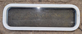 Used White Radius Non Opening Window : 35 1/2