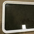 Used White Radius Non Opening Window : 35 3/4" W x 26 1/4" H x 1 7/8" D - Young Farts RV Parts