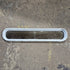 Used White Radius Non - Opening Window - 42 1/2" X 7 1/2" X 2" - Young Farts RV Parts