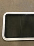 Used White Radius Non Opening Window : 47 3/4" W x 21 1/2" H x 2" D - Young Farts RV Parts