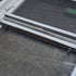 Used White Radius Opening Window - 13.25 X 17.5 X 1.875 - Young Farts RV Parts