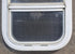 Used White Radius Opening Window : 14 1/4" W x 17 1/4" H x 1 17/8" D - Young Farts RV Parts