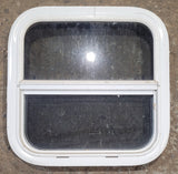 Used White Radius Opening Window : 17 1/2