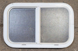 Used White Radius Opening Window : 23 1/2