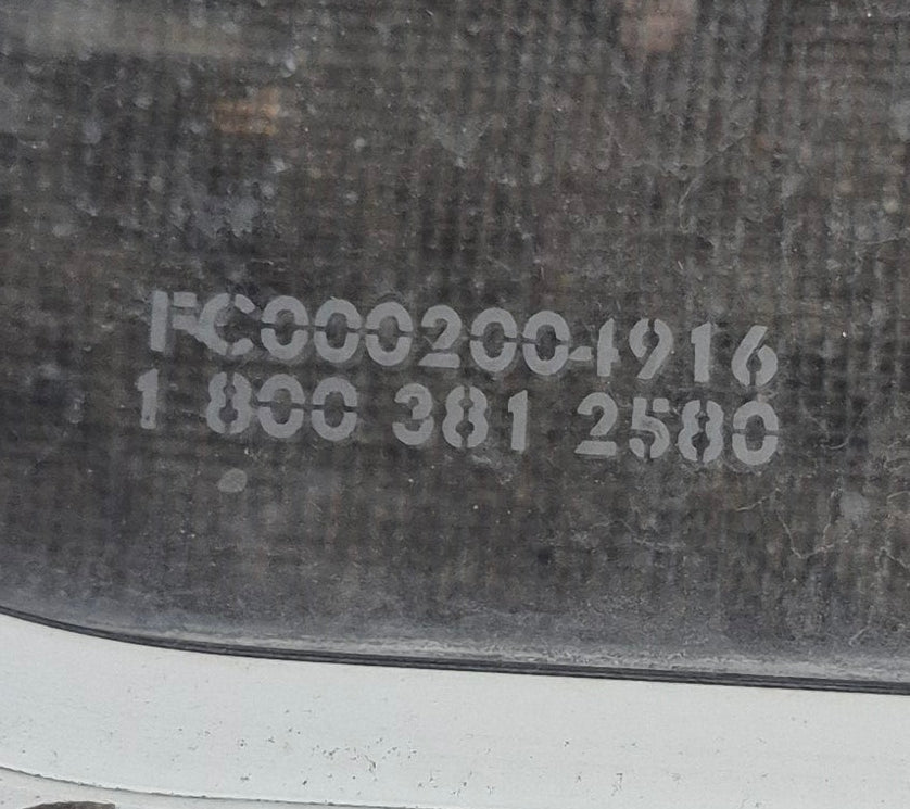 Used White Radius Opening Window : 23 1/2