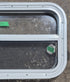 Used White Radius Opening Window : 23 1/2" W x 14 1/4" H x 1 7/8" D - Young Farts RV Parts