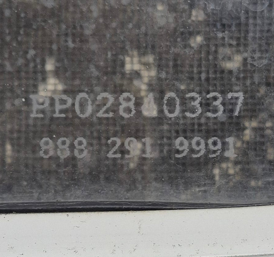 Used White Radius Opening Window : 23 1/2