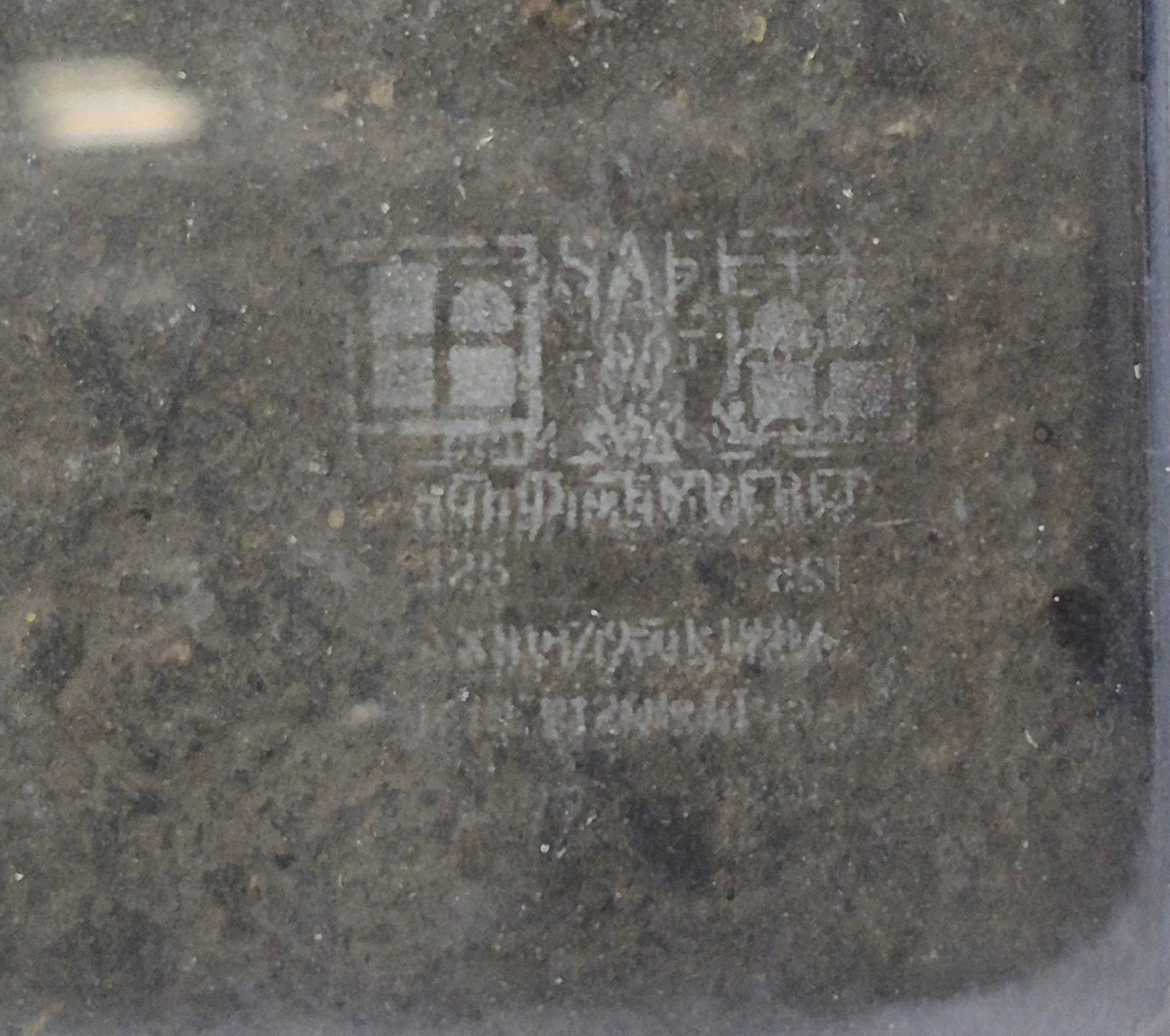 Used White Radius Opening Window : 23 1/4" W x 14 3/4" H x 1 7/8" D - Young Farts RV Parts