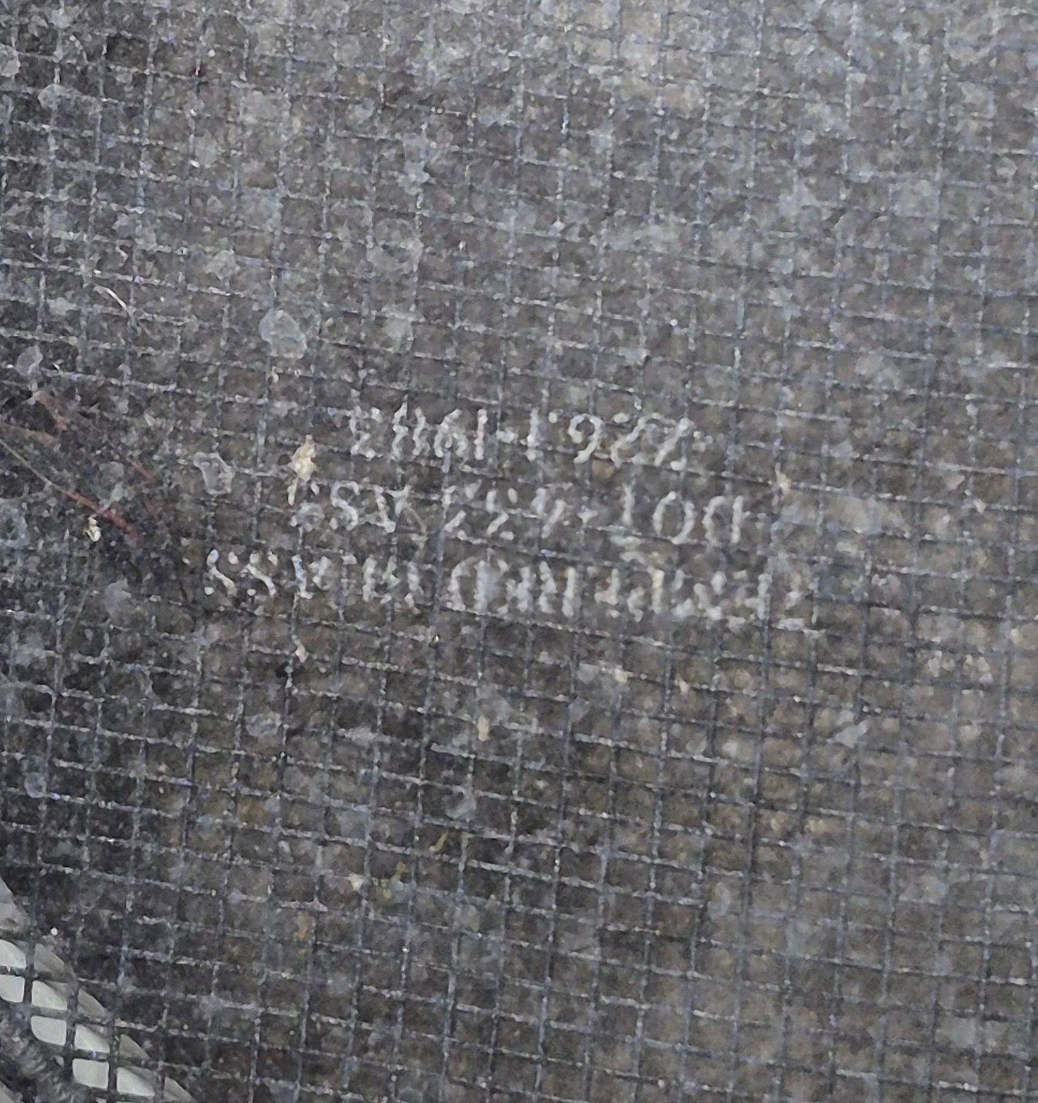 Used White Radius Opening Window : 23 1/4" W x 21 1/4" H x 1 3/4" D - Young Farts RV Parts