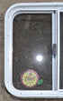Used White Radius Opening Window : 23 1/4" W x 21 1/4" H x 1 3/4" D - Young Farts RV Parts