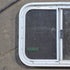 Used White Radius Opening Window - 23.25 X 17.25 X 1.75 - Young Farts RV Parts