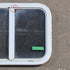 Used White Radius Opening Window - 23.25 X 17.25 X 1.75 - Young Farts RV Parts