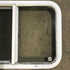 Used White Radius Opening Window : 24 1/4" W x 17 3/4" H x 1 7/8" D - Young Farts RV Parts