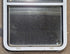 Used White Radius Opening Window : 26" W x 39 1/2" H x 1 7/8" D - Young Farts RV Parts