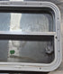 Used White Radius Opening Window : 29 1/2" W x 17 1/2" H x 1 7/8" D - Young Farts RV Parts