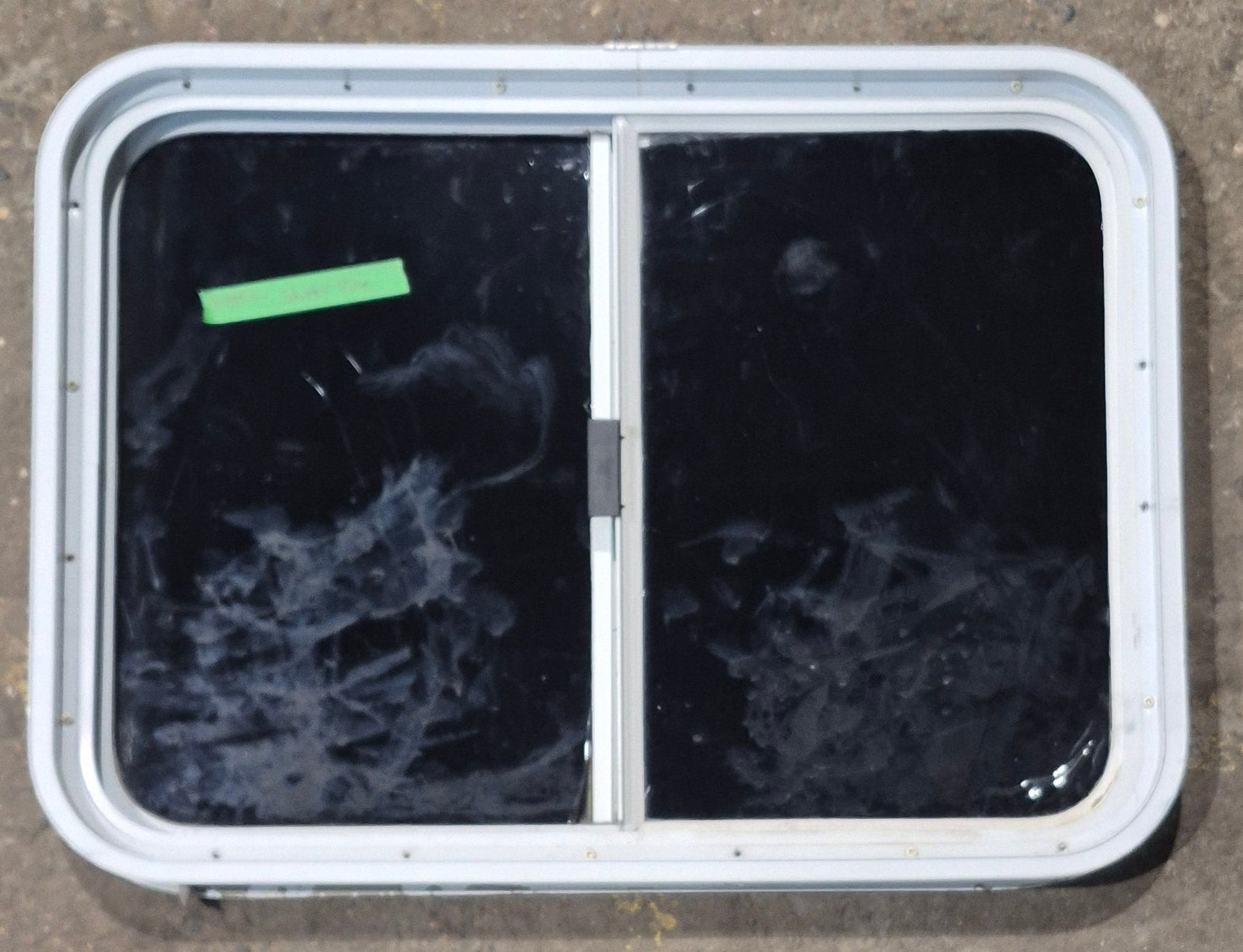 Used White Radius Opening Window : 29 1/2