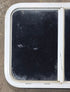 Used White Radius Opening Window : 29 1/2" W x 21 1/2" H x 1 7/8" D - Young Farts RV Parts