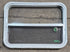 Used White Radius Opening Window : 29 1/4" W x 21 1/4" H x 1 3/4" D - Young Farts RV Parts