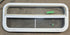 Used White Radius Opening Window : 35 1/2" W x 14 1/2" H x 1 1/2" D - Young Farts RV Parts