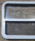 Used White Radius Opening Window : 35 1/2" W x 21 1/4" H x 1 1/8" D - Young Farts RV Parts
