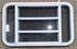 Used White Radius Opening Window : 35 1/4" W x 21 1/4" H x 1 7/8" D - Young Farts RV Parts