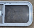 Used White Radius Opening Window : 36 1/4" W x 14 3/4" H x 1 3/4" D - Young Farts RV Parts