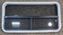 Used White Radius Opening Window : 41 1/4" W x 21 1/4" H x 1 3/4" D - Young Farts RV Parts