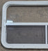 Used White Radius Opening Window : 41 1/4" W x 21 1/4" H x 1 3/4" D - Young Farts RV Parts