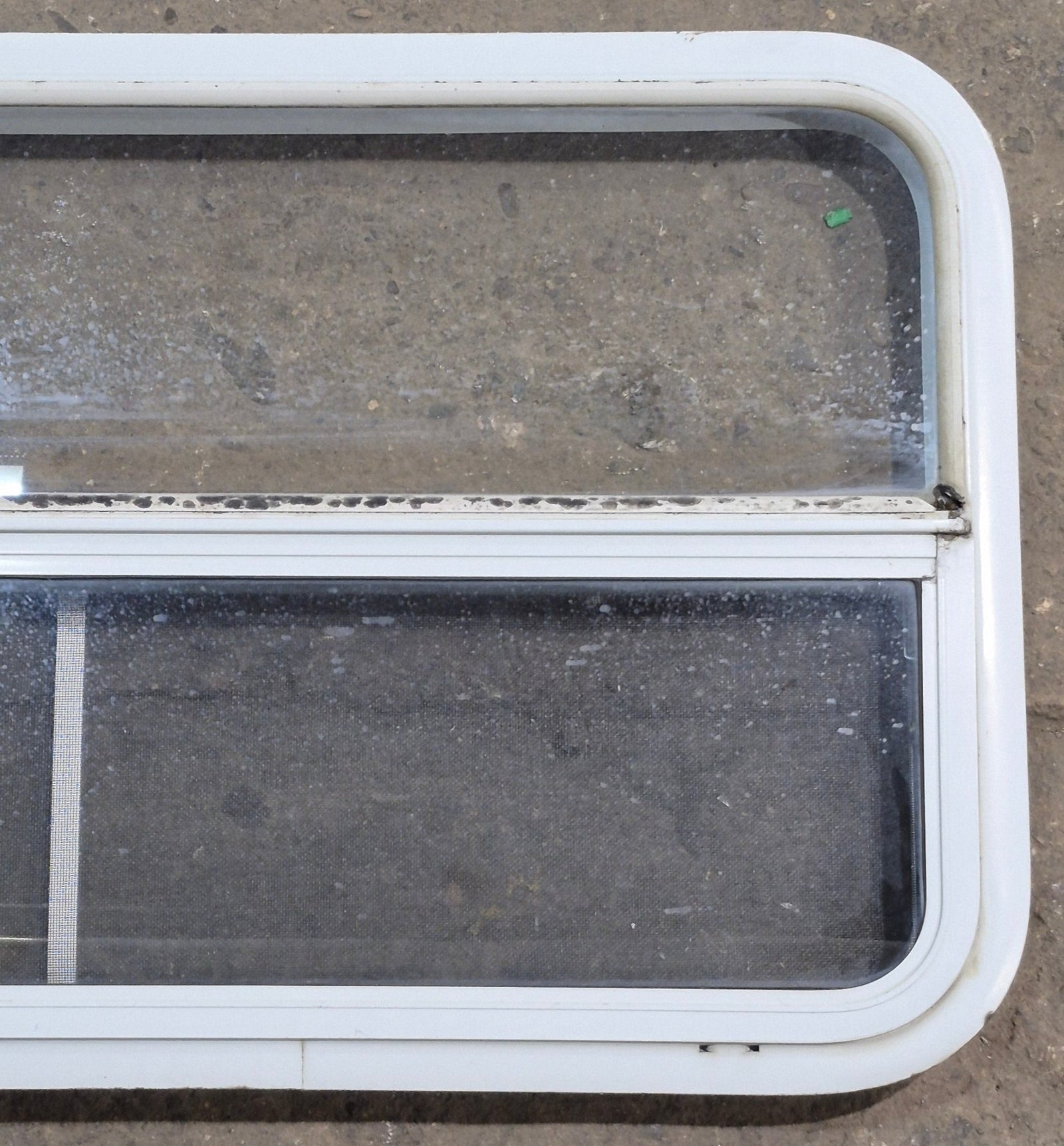 Used White Radius Opening Window : 41 1/4