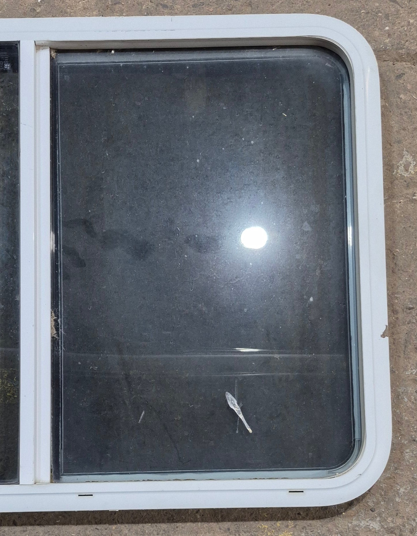 Used White Radius Opening Window : 41 1/4