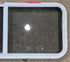 Used White Radius Opening Window : 42 1/4" W x 18 3/4" H x 1 7/8" D - Young Farts RV Parts