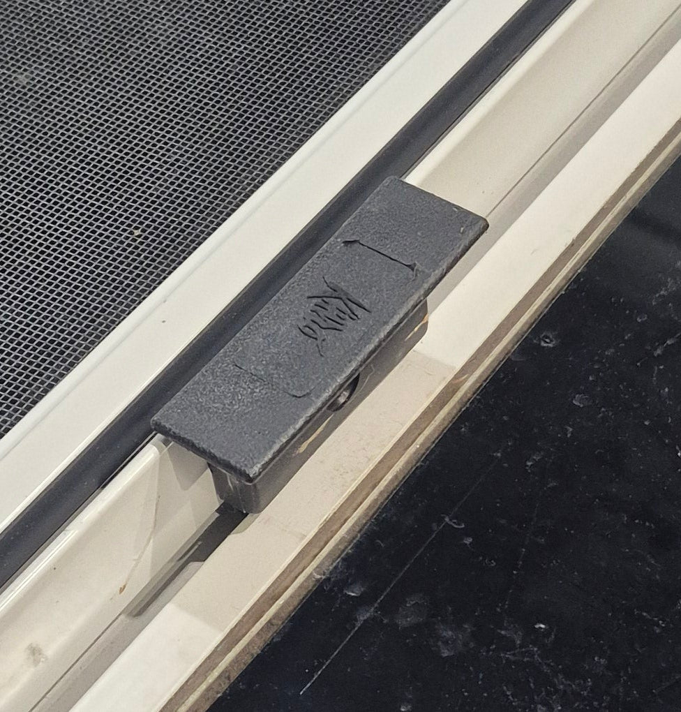 Used White Radius Opening Window : 45 1/2