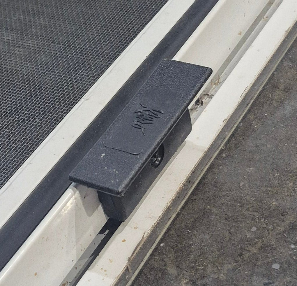 Used White Radius Opening Window : 45 1/2