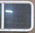 Used White Radius Opening Window : 45 1/2" W x 21 1/4" H x 1 3/4" D - Young Farts RV Parts