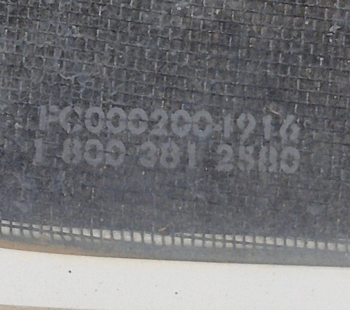 Used White Radius Opening Window : 45 1/4