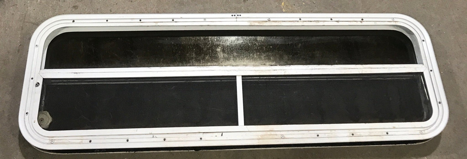 Used White Radius Opening Window : 47 1/2