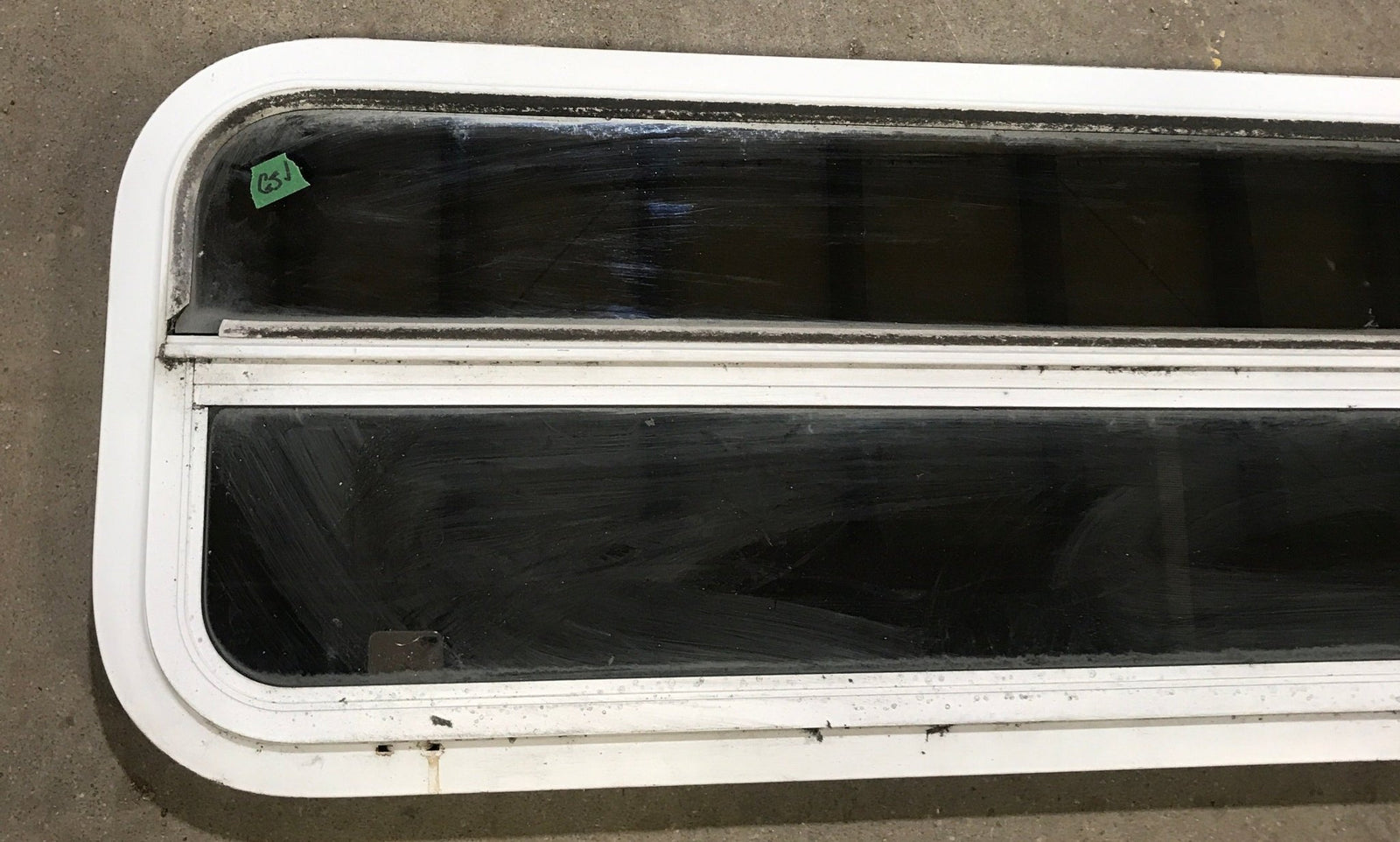 Used White Radius Opening Window : 47 1/2
