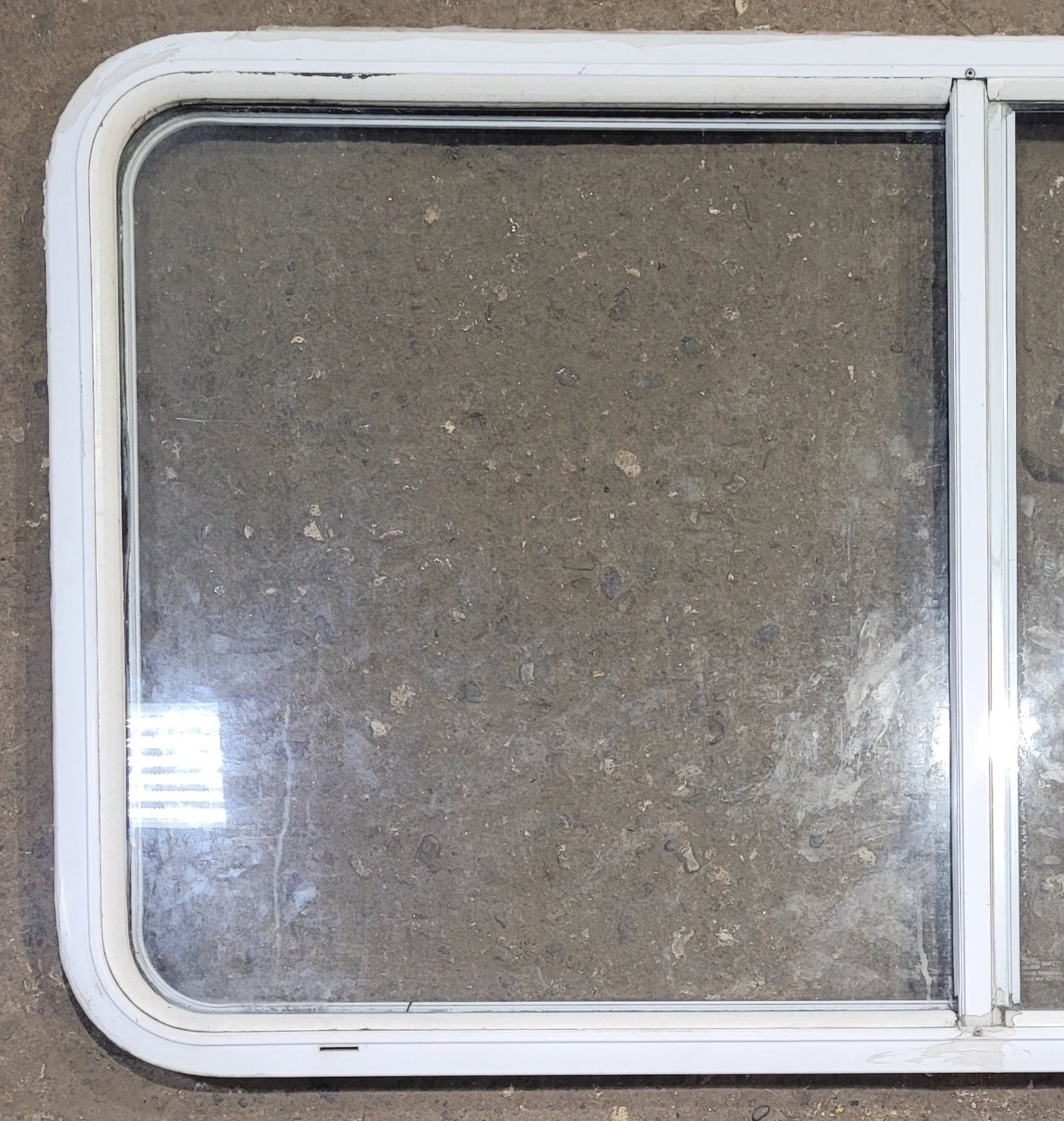 Used White Radius Opening Window : 47 1/2