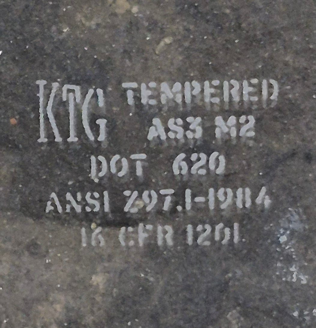 Used White Radius Opening Window : 47 1/4