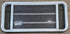 Used White Radius Opening Window : 47 1/4" W x 21 1/4" H x 1 7/8" D - Young Farts RV Parts