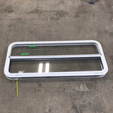 Used White Radius Opening Window : 47 1/4