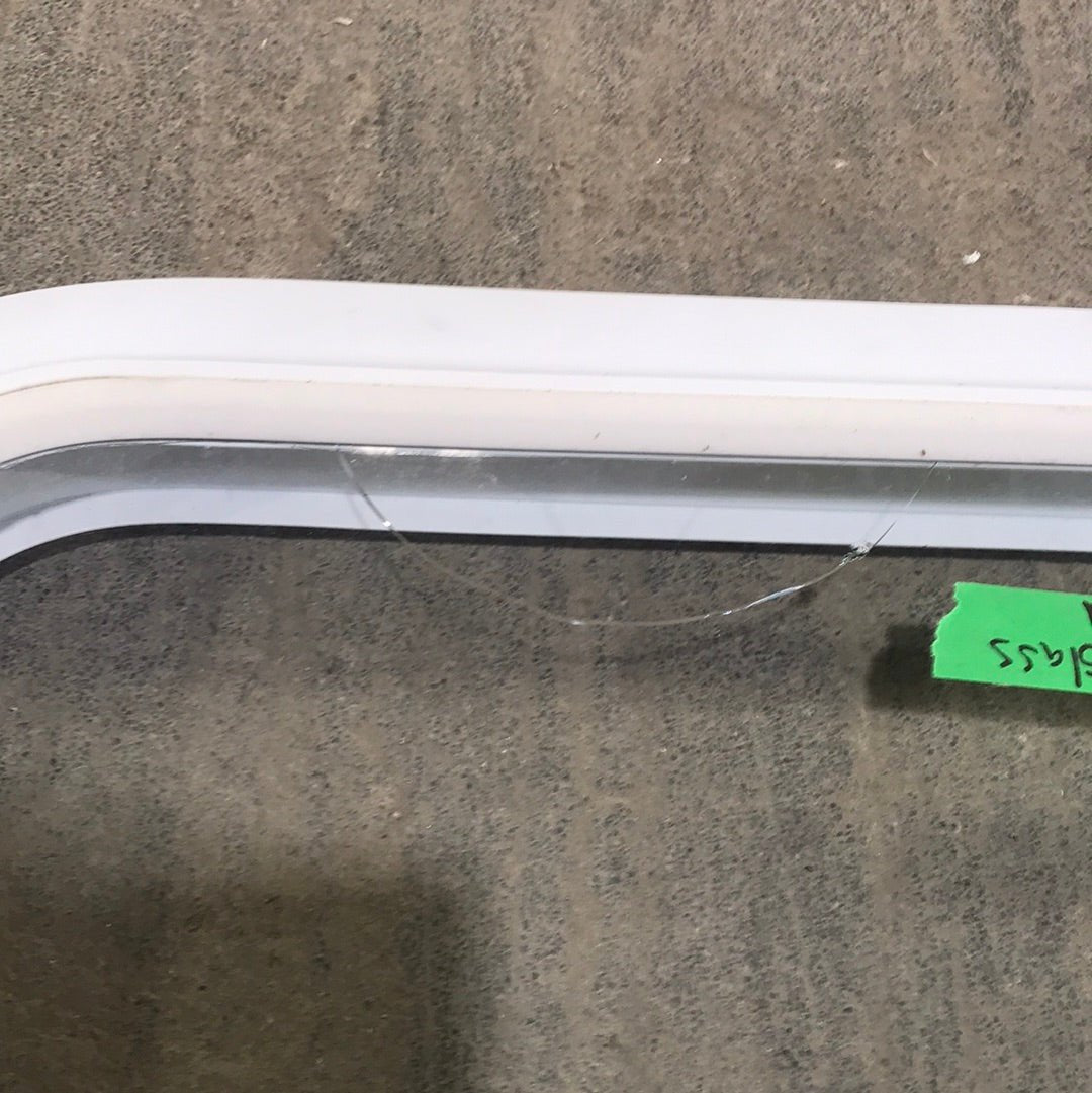 Used White Radius Opening Window : 47 1/4
