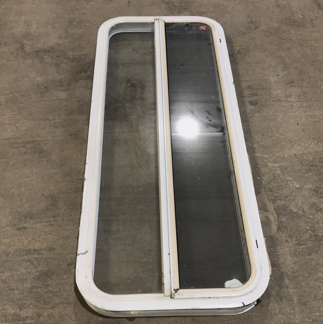 Used White Radius Opening Window : 47 3/4