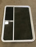 Used White Radius Opening Window : 48 1/4" W x 35 3/4" H x 2" D - Young Farts RV Parts
