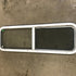 Used White Radius Opening Window : 48" W x 14 3/4" H x 1 7/8" D - Young Farts RV Parts