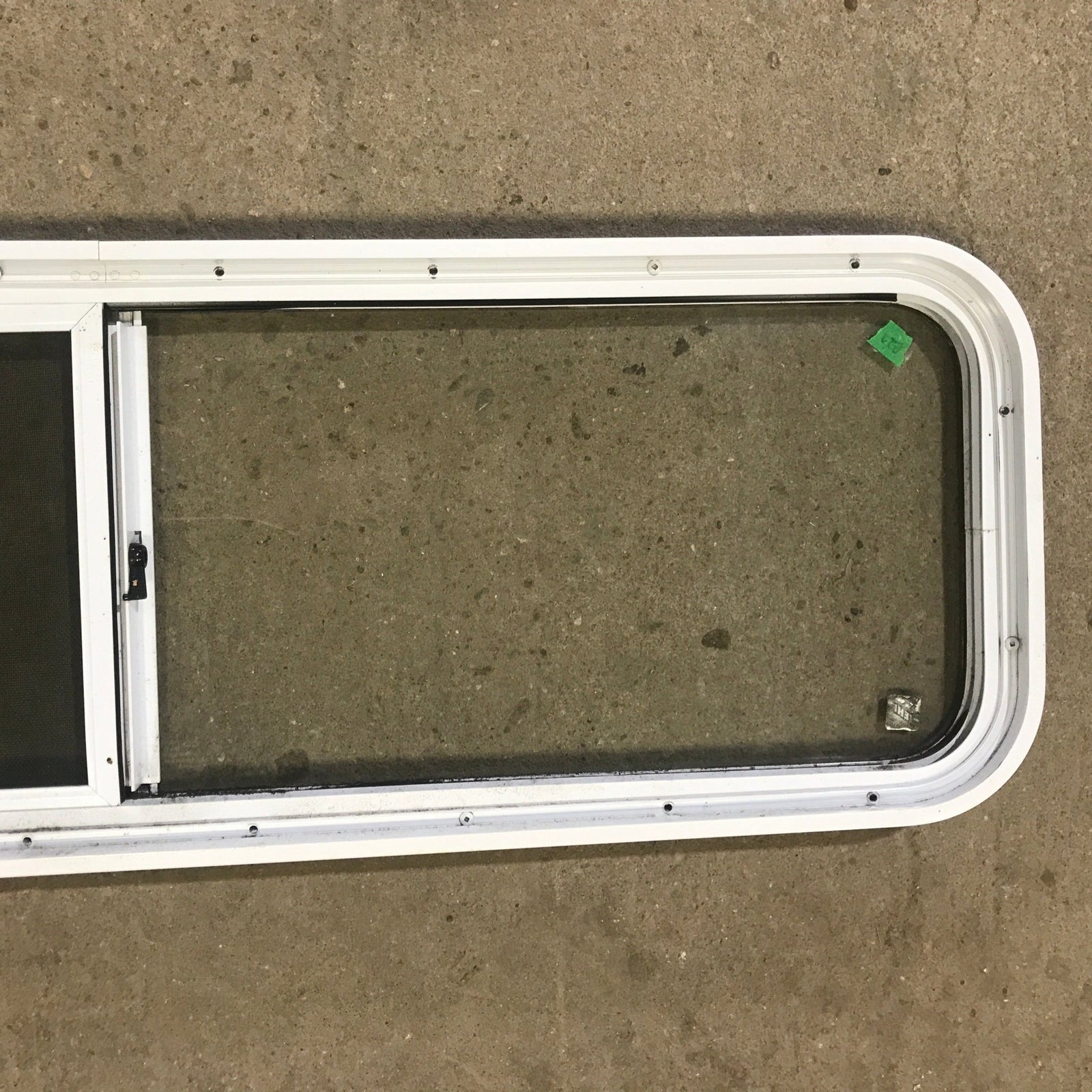 Used White Radius Opening Window : 48